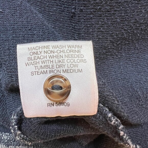 Cremieux Classics henley sz S in marled blue & white - Picture 9 of 9